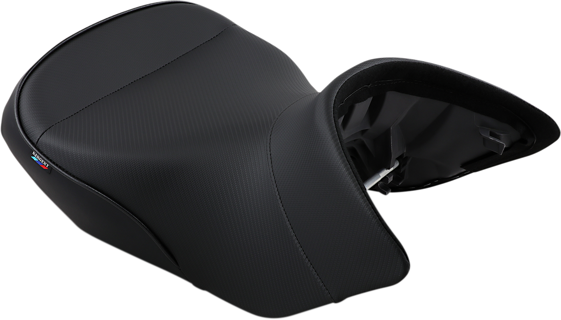 Sargent WS-546F-19 World Sport Performance Seat - Black - Carbon FX - R1200 '04-'13 | Adventure/Street