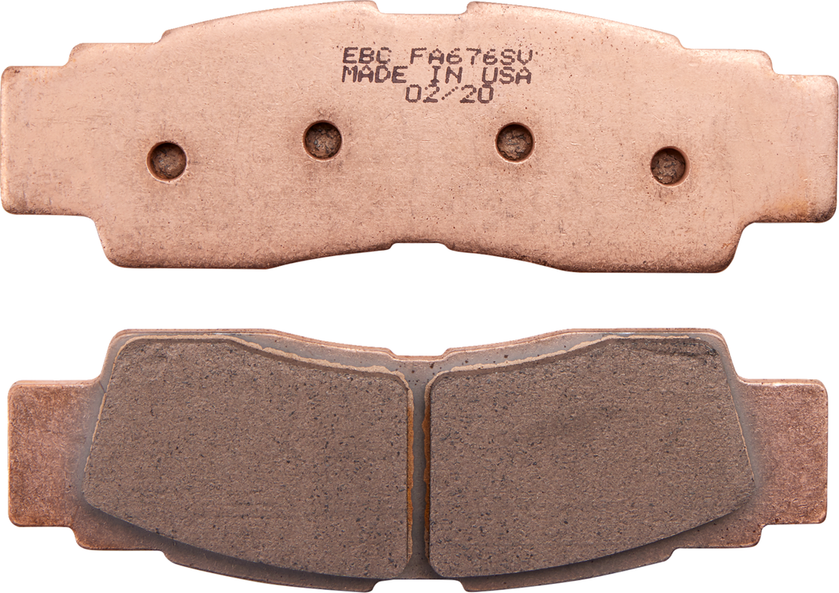 EBC FA-SV Series Sintered Front Brake Pads - FA676SV (Yamaha YXZ1000R 2016–2024)