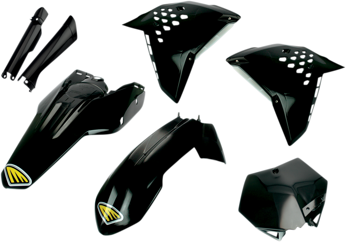 Cycra 1CYC-9306-12 Body Kit - Powerflow - Black - KTM - SX/XC '07-'11 | Off-Road