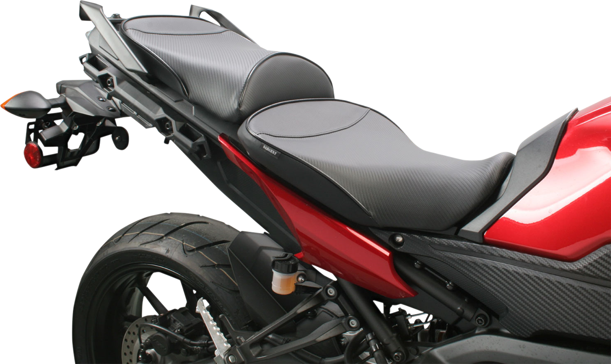 Sargent WS-646-19 World Sport Performance Seat - Black - Carbon FX - Regular - Yamaha '15-'18 | Street