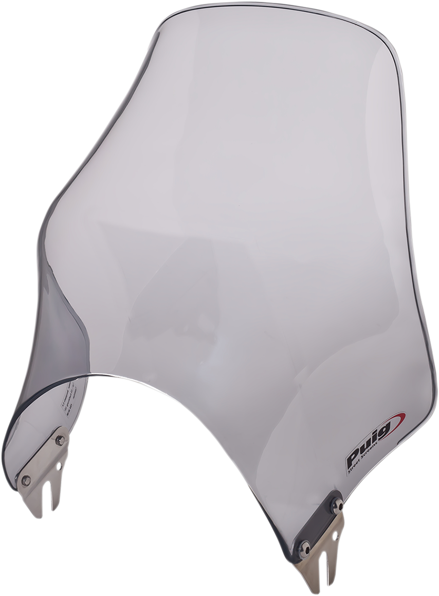 Puig Hi-Tech Parts 0869H Naked Windshield - Smoke | Street
