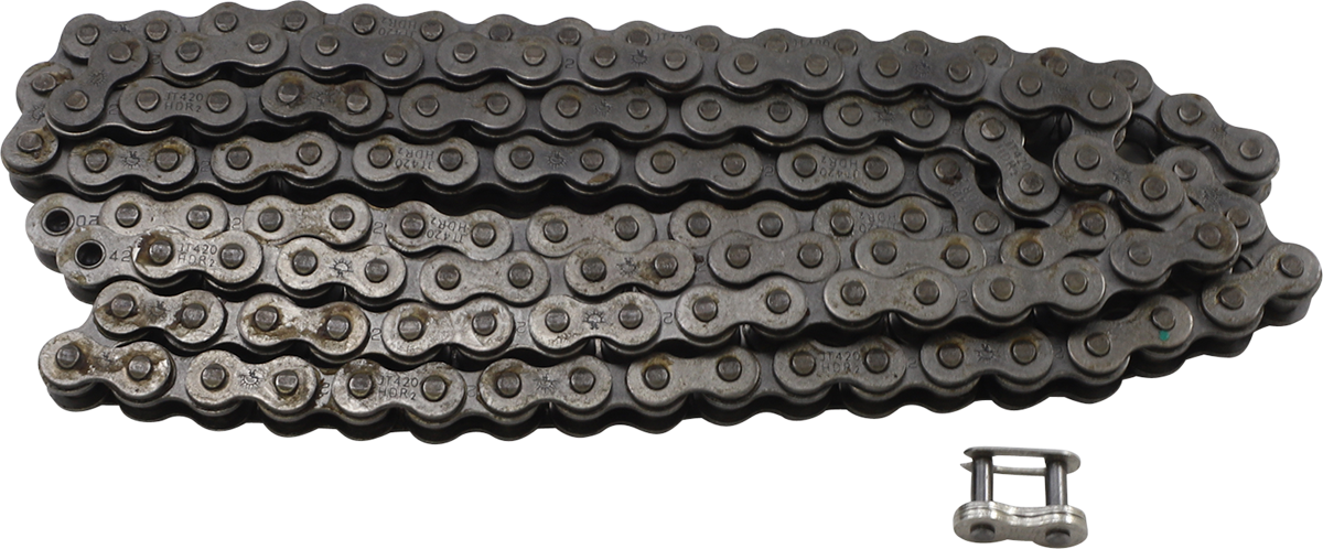 JT CHAINS JTC420HDR130SL 420 HDR - Heavy Duty Drive Chain - Steel - 130 Links | Adventure/Off-Road