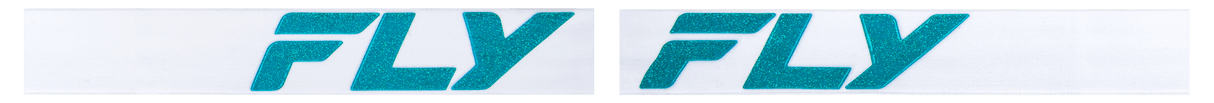 Zone Elite Goggle White/Teal W/ Blue/Teal Mir/Sky Blue Lens - Cycle City Outdoors