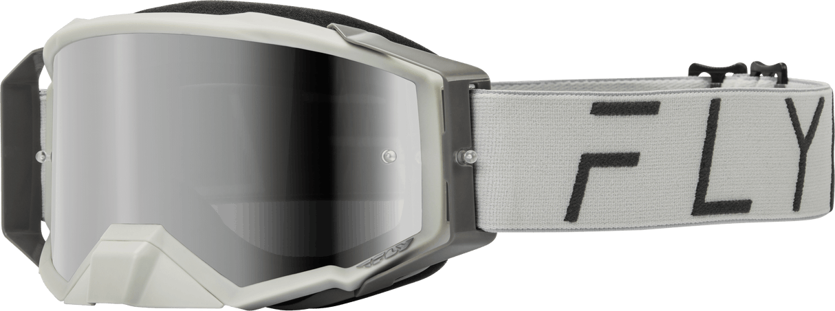 Zone Pro Goggle Grey W/ Grey Mirror/Smoke Lens - Cycle City Outdoors
