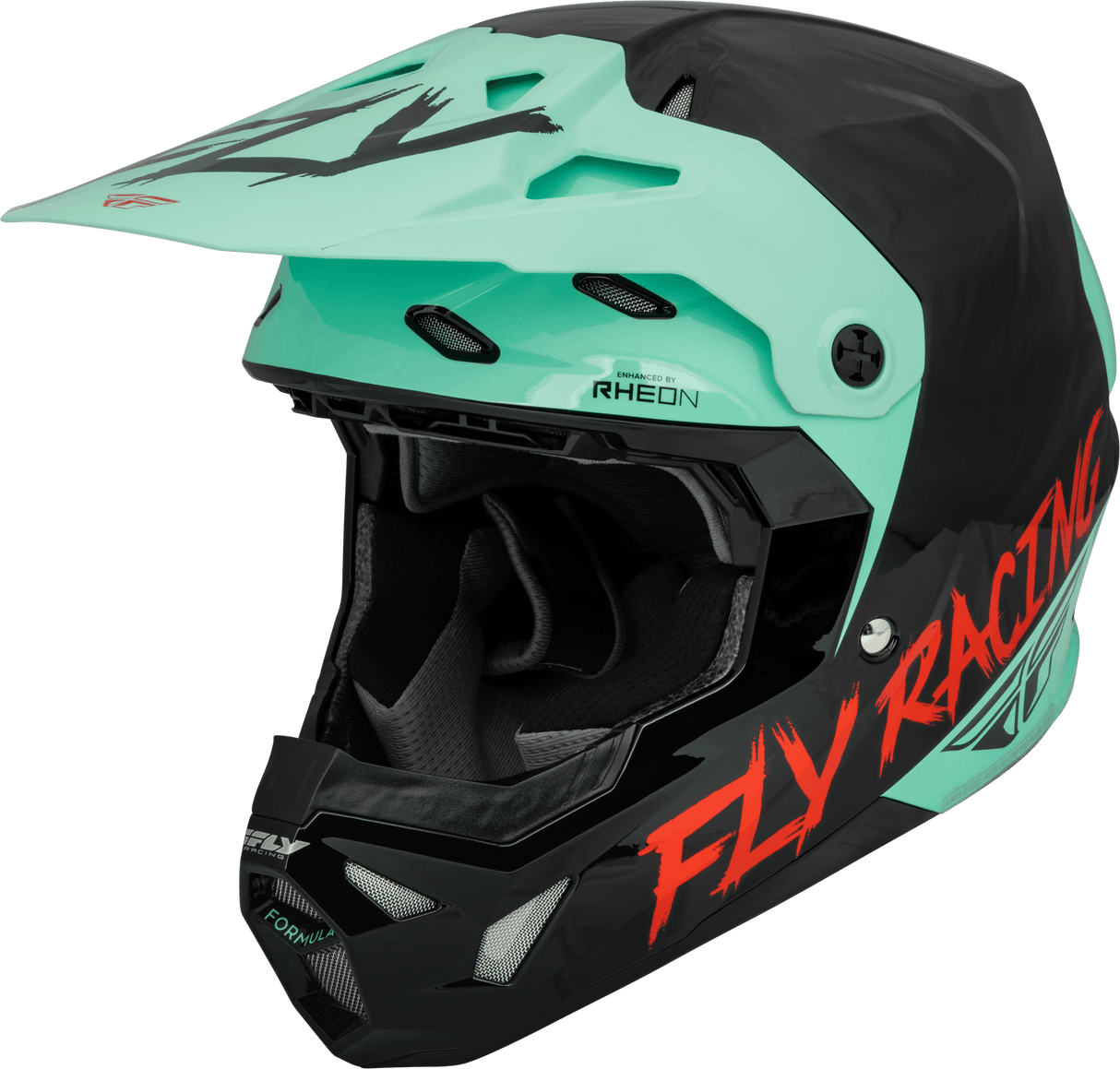 Formula Cp S.E. Rave Helmet Black/Mint/Red Md - Cycle City Outdoors
