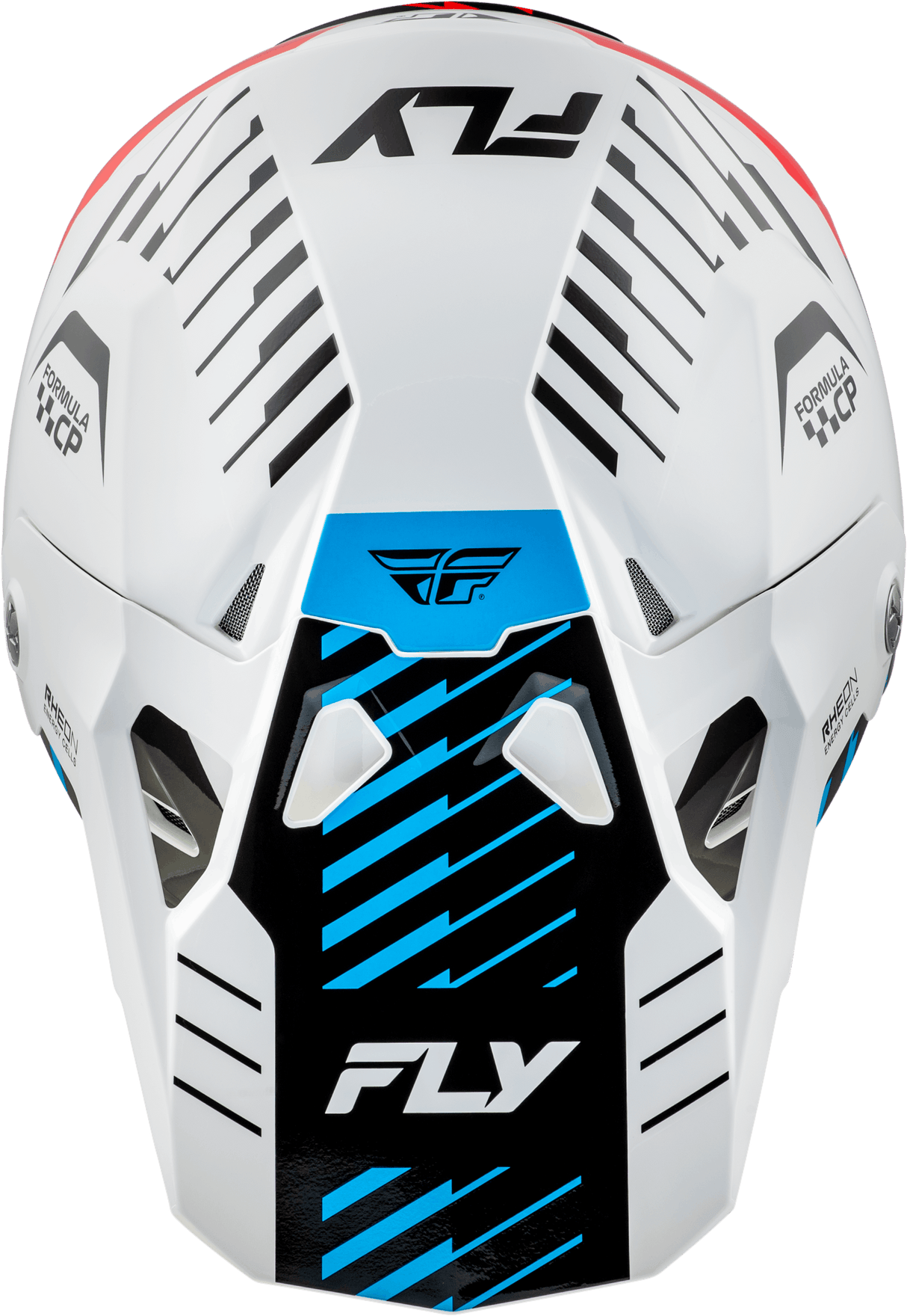 Formula Cp Slice Helmet White/Red/Cyan Lg - Cycle City Outdoors