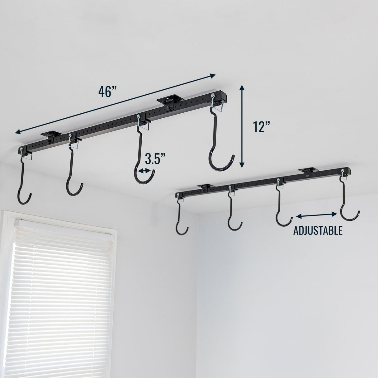 G-Bike Ceiling | Adjustable Ceiling Storage System | Holds up to 8 Bikes