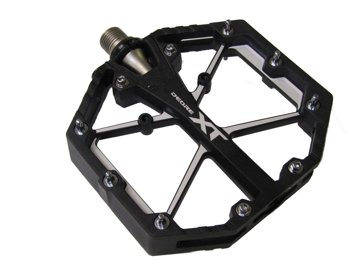 Shimano PEDAL PD-M8240 DEORE XT FLAT PEDAL W/O REFLECTOR BLACK
