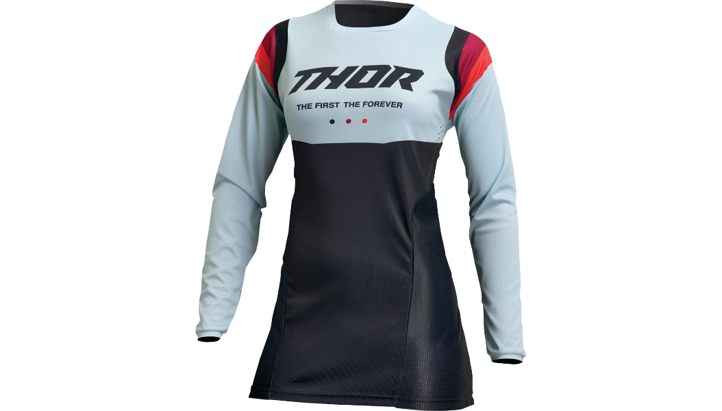 Thor - Women's Pulse REV Jersey - Black/Mint
