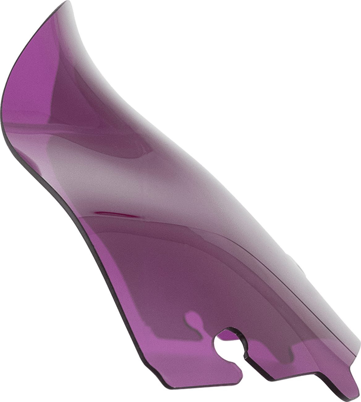 KLOCK WERKS Kolor Flare* Sport Windshield - 6-1/2" - Purple - FLH KWW-01-0687