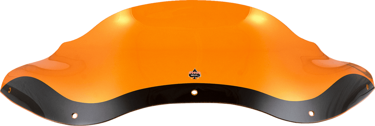 KLOCK WERKS Kolor Flare* Windshield - 8" - Orange - FLTR KWW-01-0689