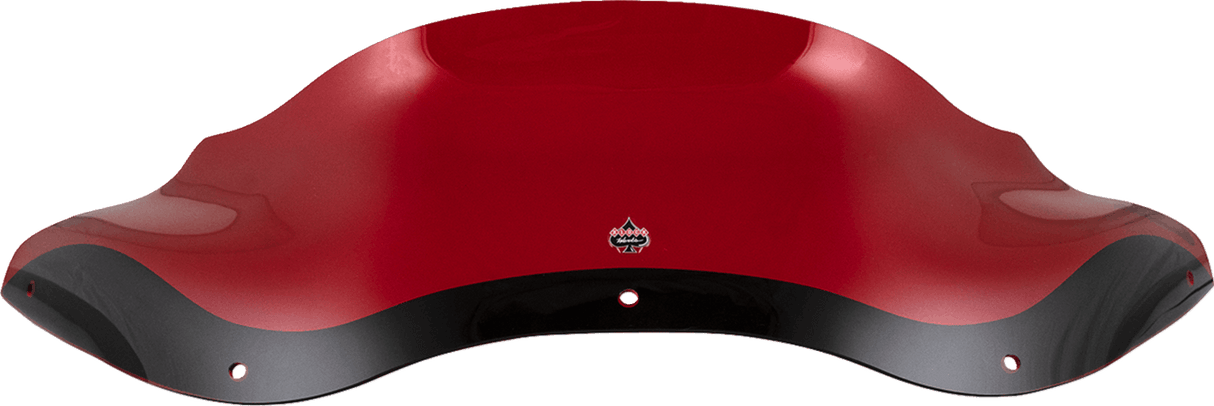 KLOCK WERKS Kolor Flare* Windshield - 8" - Red - FLTR KWW-01-0691