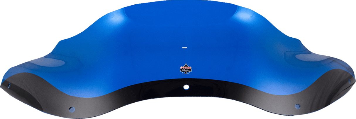 KLOCK WERKS Kolor Flare* Windshield - 8" - Blue - FLTR KWW-01-0693