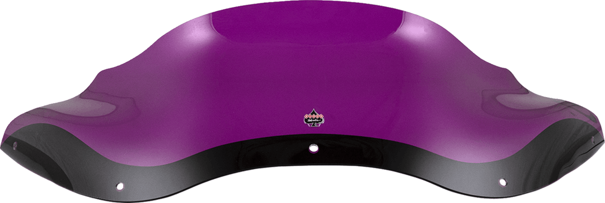 KLOCK WERKS Kolor Flare* Windshield - 8" - Purple - FLTR KWW-01-0694