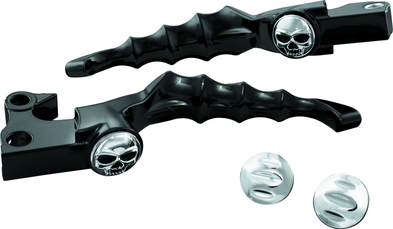 Kuryakyn Zombie Levers 08-13 Touring Cable Gloss Black - Cycle City Outdoors