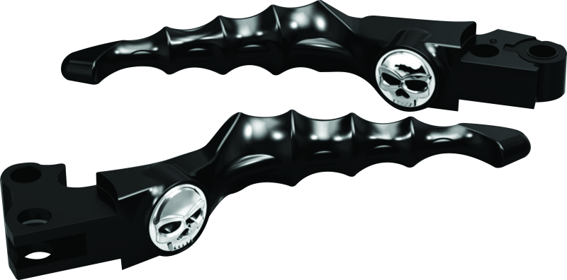 Kuryakyn Zombie Levers 08-13 Touring Cable Gloss Black - Cycle City Outdoors