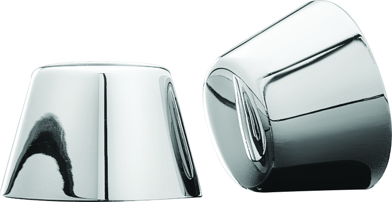 Kuryakyn Front Axle Nut Caps Chrome - Cycle City Outdoors