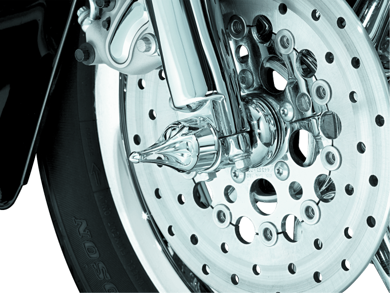 Kuryakyn Roman Axle Caps Chrome - Cycle City Outdoors