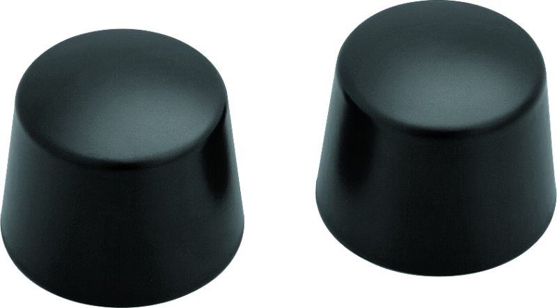 Kuryakyn Front Axle Nut Caps Satin Black - Cycle City Outdoors