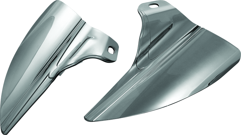Kuryakyn Saddle Shields Heat Deflectors 09-Up Touring Smoke - Cycle City Outdoors