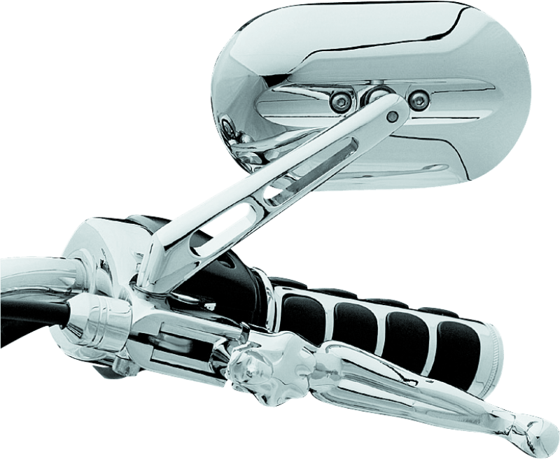Kuryakyn Magnum Mirrors Large Flat Glass Chrome - Cycle City Outdoors