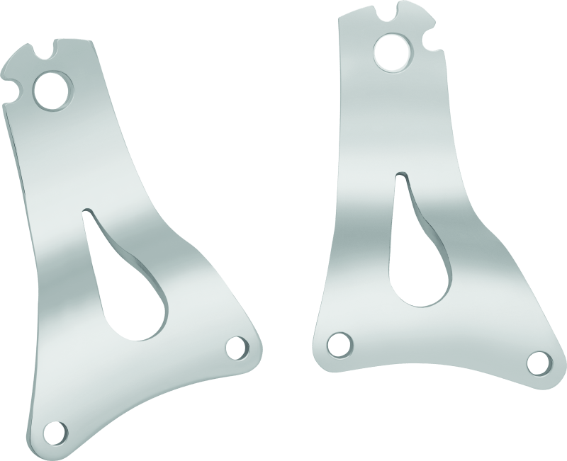 Kuryakyn Fixed Mounts For Multi-Purpose Backrest Chrome - Cycle City Outdoors