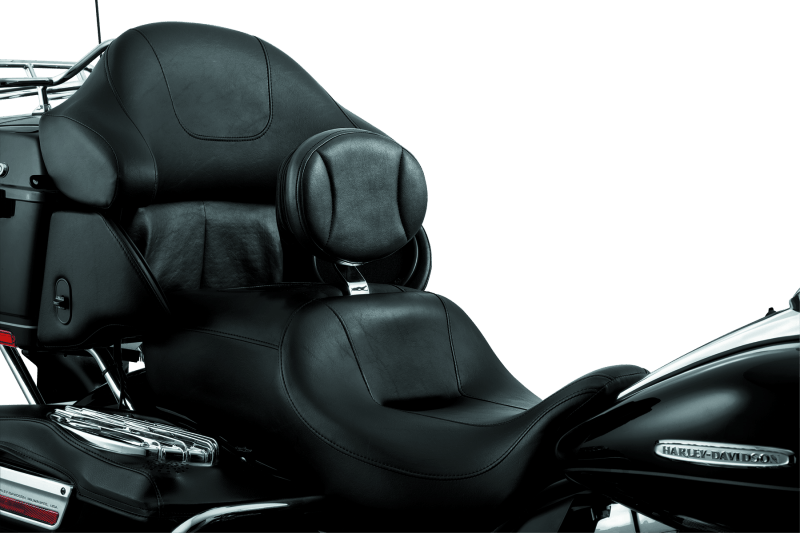 Kuryakyn Plug-In Driver Backrest 97-Up Touring Chrome - Cycle City Outdoors