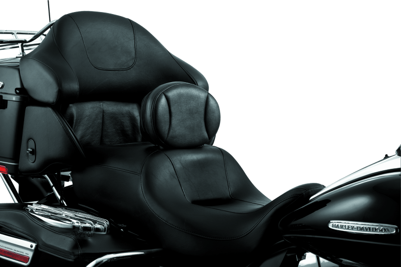 Kuryakyn Plug-In Driver Backrest 97-Up Touring Chrome - Cycle City Outdoors