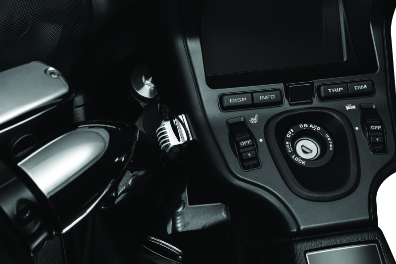 Kuryakyn USB Power Port Universal Charger Chrome - Cycle City Outdoors