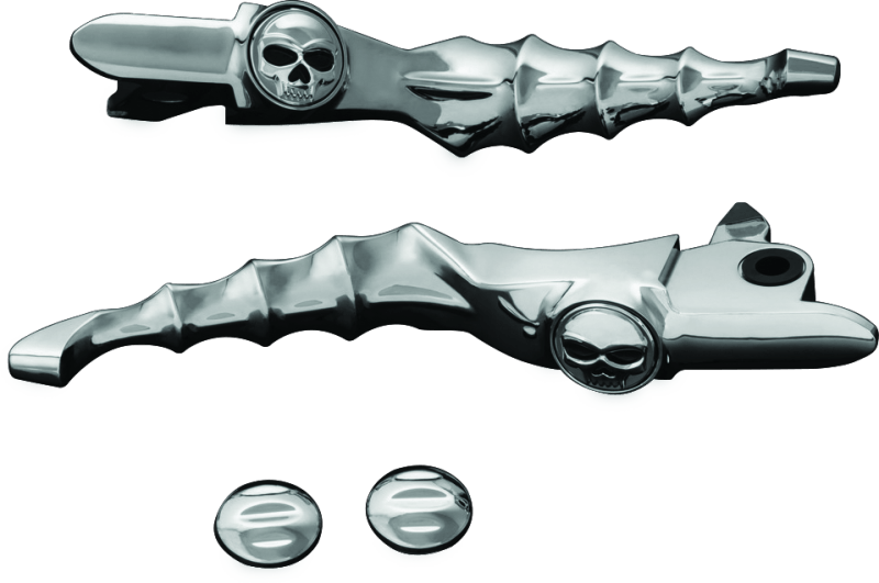 Kuryakyn Zombie Levers 14-16 Touring Chrome - Cycle City Outdoors