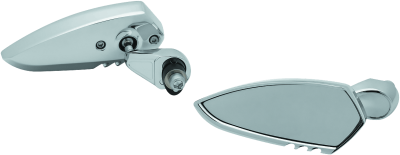 Kuryakyn Fairing Mount Scythe Mirror Chrome - Cycle City Outdoors