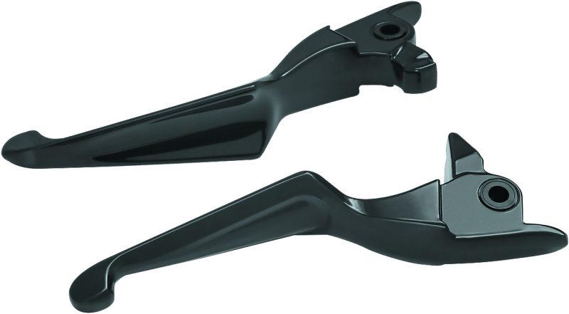 Kuryakyn Boss Blades Lever Set 17-Up Touring Gloss Black - Cycle City Outdoors