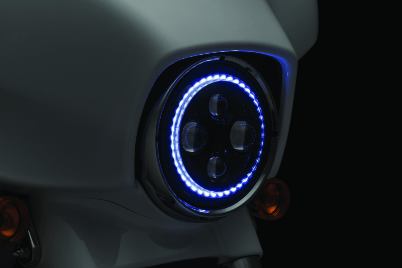 Kuryakyn Orbit Vision 7inch Led Headlight - Cycle City Outdoors