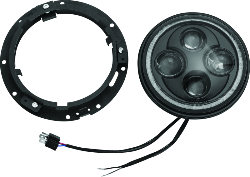 Kuryakyn Orbit Vision 7inch Led Headlight - Cycle City Outdoors