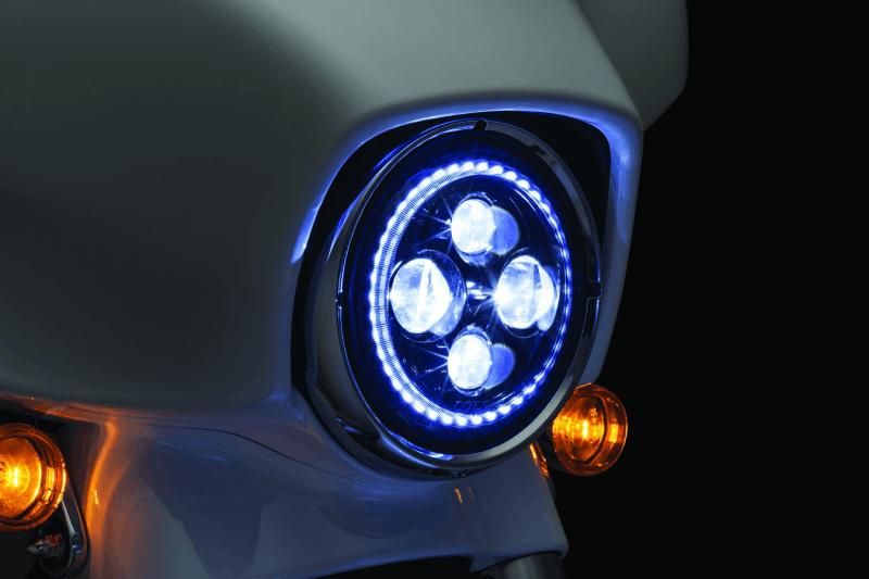 Kuryakyn Orbit Vision 7inch Led Headlight - Cycle City Outdoors