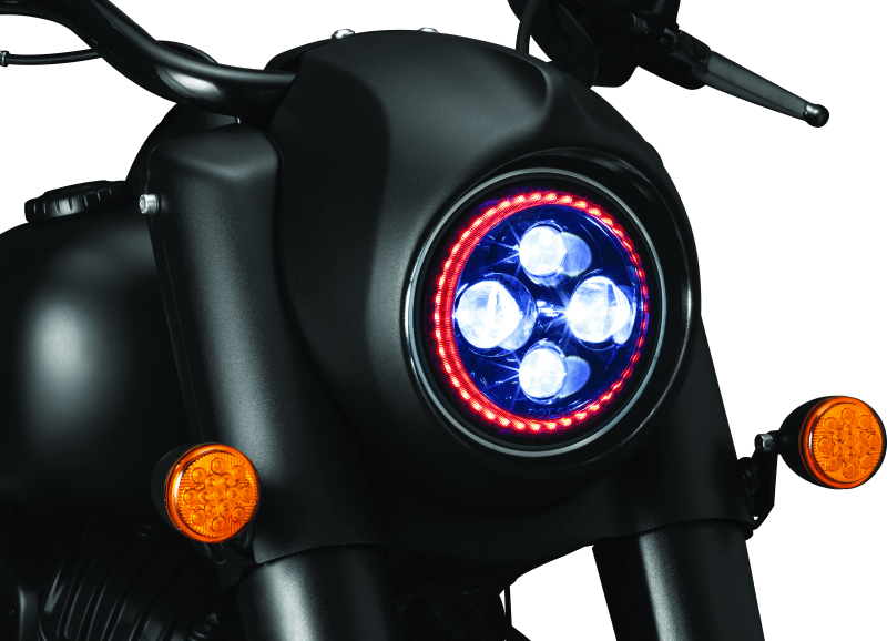 Kuryakyn Orbit Headlight Adapter Black - Cycle City Outdoors