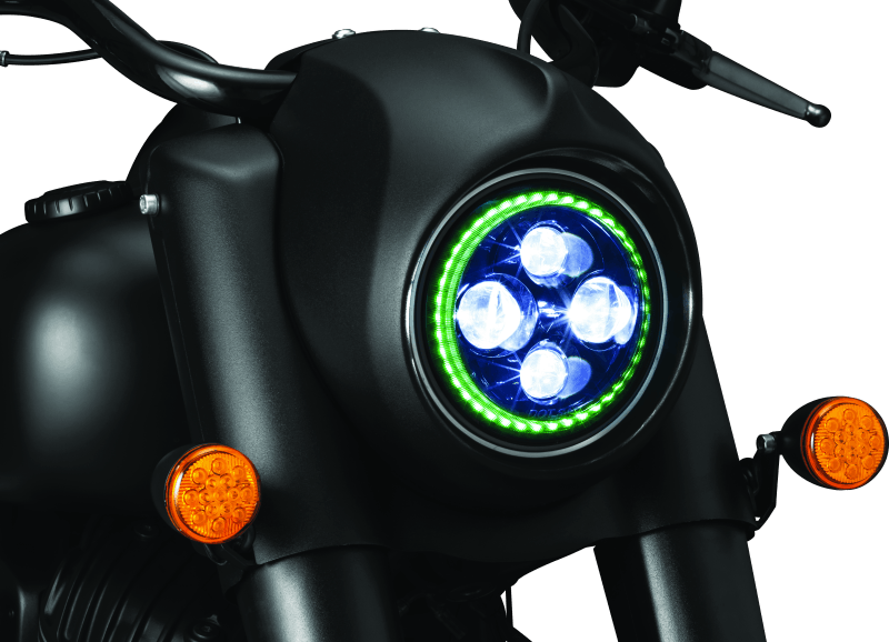 Kuryakyn Orbit Headlight Adapter Black - Cycle City Outdoors