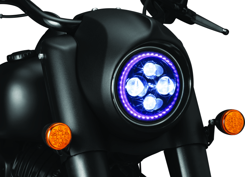 Kuryakyn Orbit Headlight Adapter Black - Cycle City Outdoors