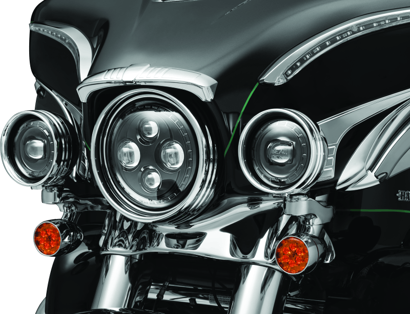 Kuryakyn Orbit 4-1/2in Passing Lamps Black - Cycle City Outdoors