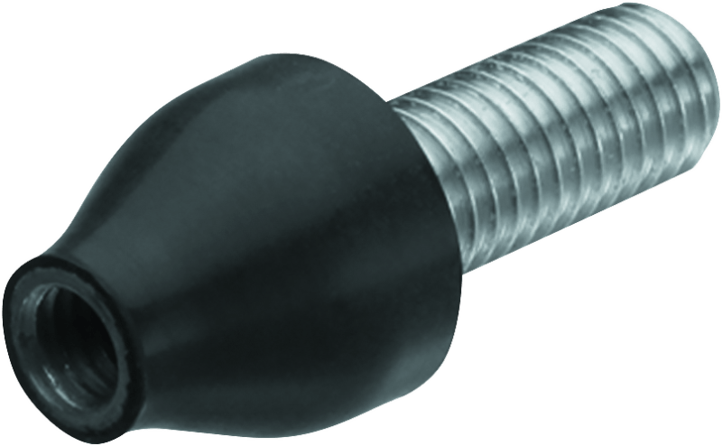 Kuryakyn Micro/Rhombus Replacement Rubber Adapter M8X20mm Threaded Stud Black - Cycle City Outdoors