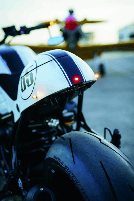 Kuryakyn Kellerman Atto Smoke Lens Red Run-Brake Satin Black - Cycle City Outdoors