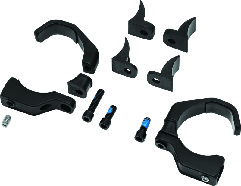 Kuryakyn Pipe Wrench Fork Mounts Black - Cycle City Outdoors