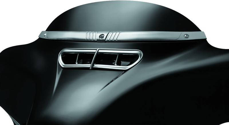 Kuryakyn Tri-Line Windshield Trim Chrome - Cycle City Outdoors