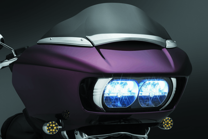 Kuryakyn Windshield Side Trims Chrome - Cycle City Outdoors