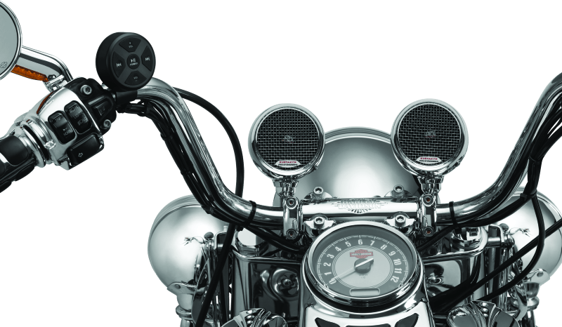 Kuryakyn Road Thunder Speaker Pods Bluetooth Audio Controller Chrome - Cycle City Outdoors