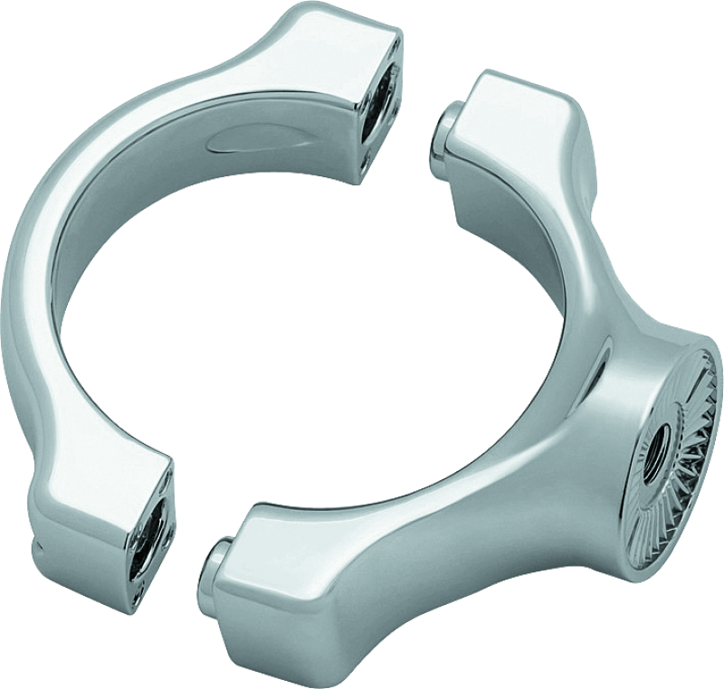 Kuryakyn Side Mount License Plate Holder Clamp 14-Up Yamaha Bolt Chrome - Cycle City Outdoors