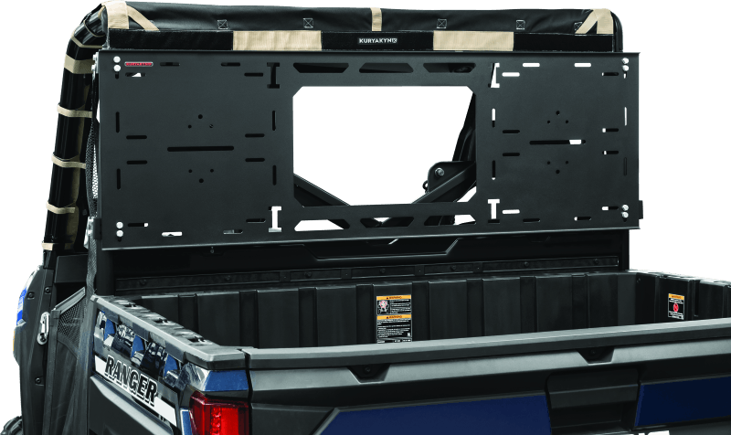 Kuryakyn Takrak Headache Rack Polaris Ranger Black - Cycle City Outdoors