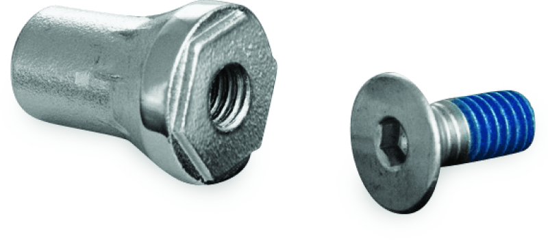 Kuryakyn Replacement Tapered Peg Mount With Screw Chrome - Cycle City Outdoors