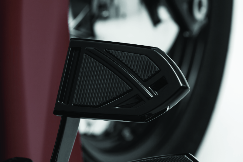 Kuryakyn Phantom Brake Pedal Pad For 18-Up FL Softails Black - Cycle City Outdoors