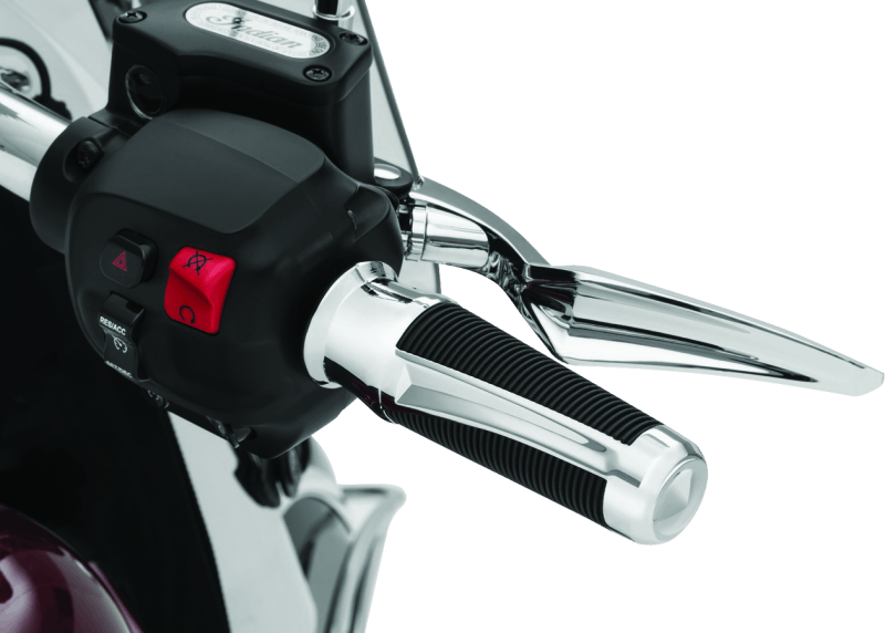 Kuryakyn Phantom Grips Indian Chrome - Cycle City Outdoors